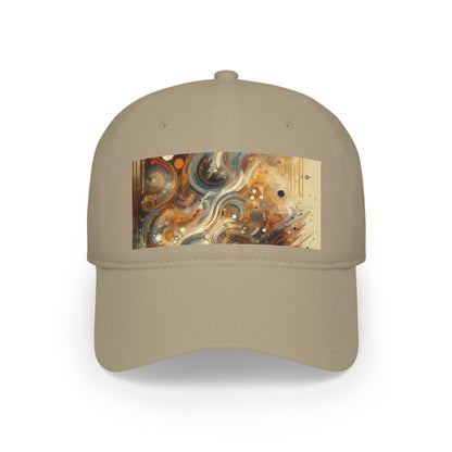 Dynamic Cultural Mosaic Low Profile Baseball Cap - ATUH.ART