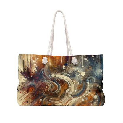 Dynamic Cultural Mosaic Weekender Bag - ATUH.ART