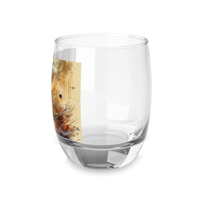 Dynamic Cultural Mosaic Whiskey Glass - ATUH.ART