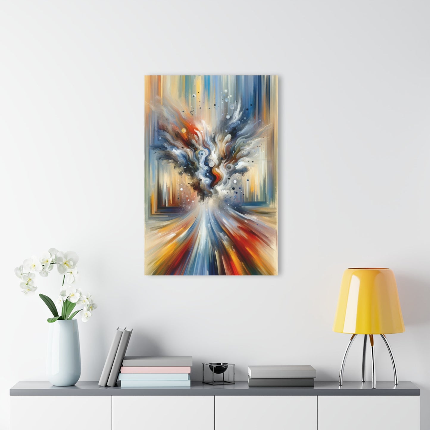 Dynamic External Influence Acrylic Prints (French Cleat Hanging) - ATUH.ART