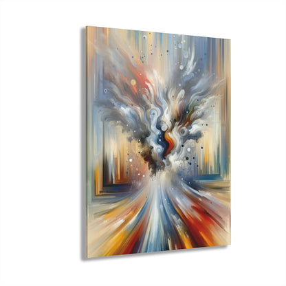 Dynamic External Influence Acrylic Prints (French Cleat Hanging) - ATUH.ART