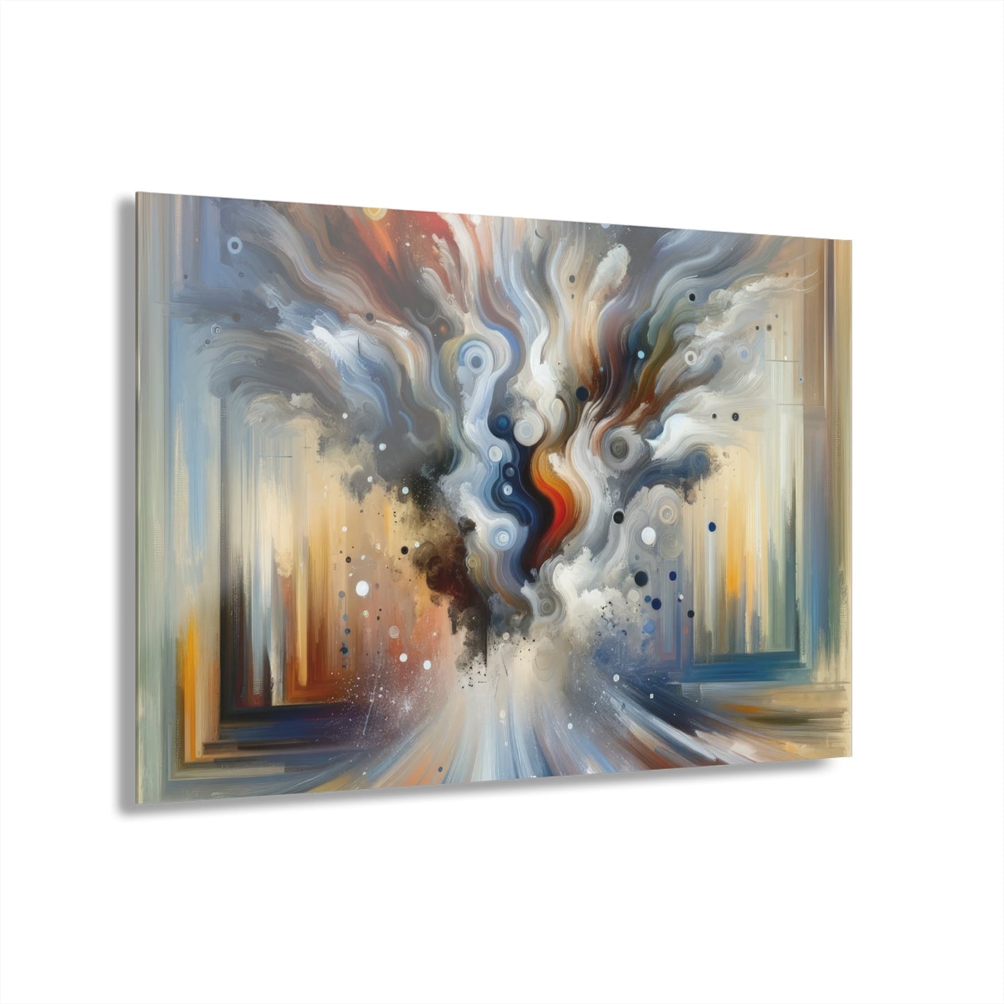 Dynamic External Influence Acrylic Prints (French Cleat Hanging) - ATUH.ART