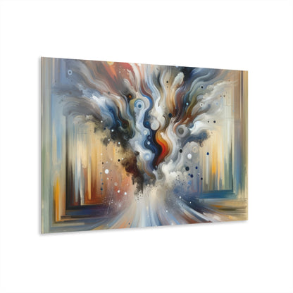 Dynamic External Influence Acrylic Prints (French Cleat Hanging) - ATUH.ART