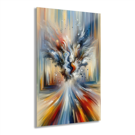 Dynamic External Influence Acrylic Prints (French Cleat Hanging) - ATUH.ART