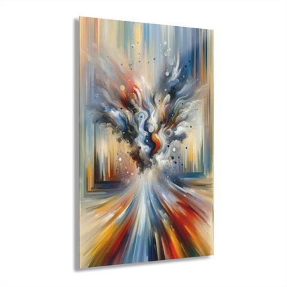 Dynamic External Influence Acrylic Prints (French Cleat Hanging) - ATUH.ART