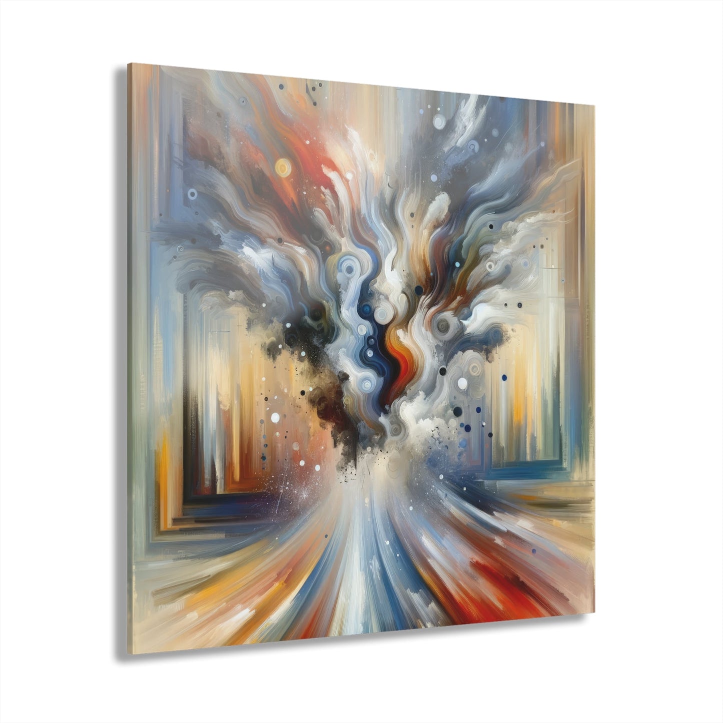 Dynamic External Influence Acrylic Prints (French Cleat Hanging) - ATUH.ART