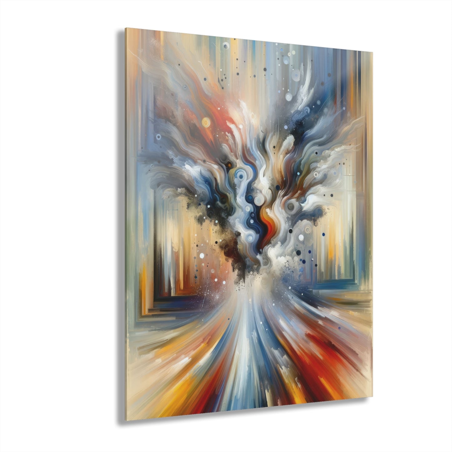 Dynamic External Influence Acrylic Prints (French Cleat Hanging) - ATUH.ART