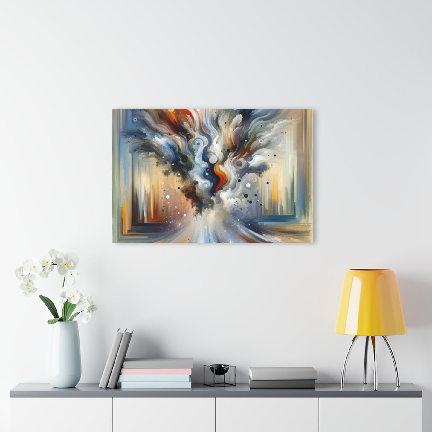 Dynamic External Influence Acrylic Prints (French Cleat Hanging) - ATUH.ART
