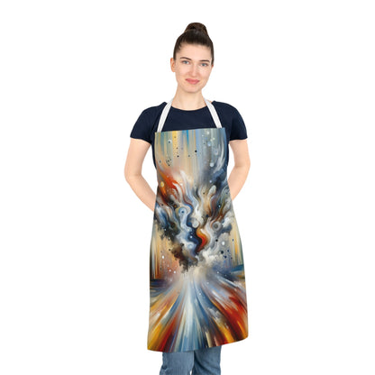 Dynamic External Influence Adult Apron (AOP) - ATUH.ART