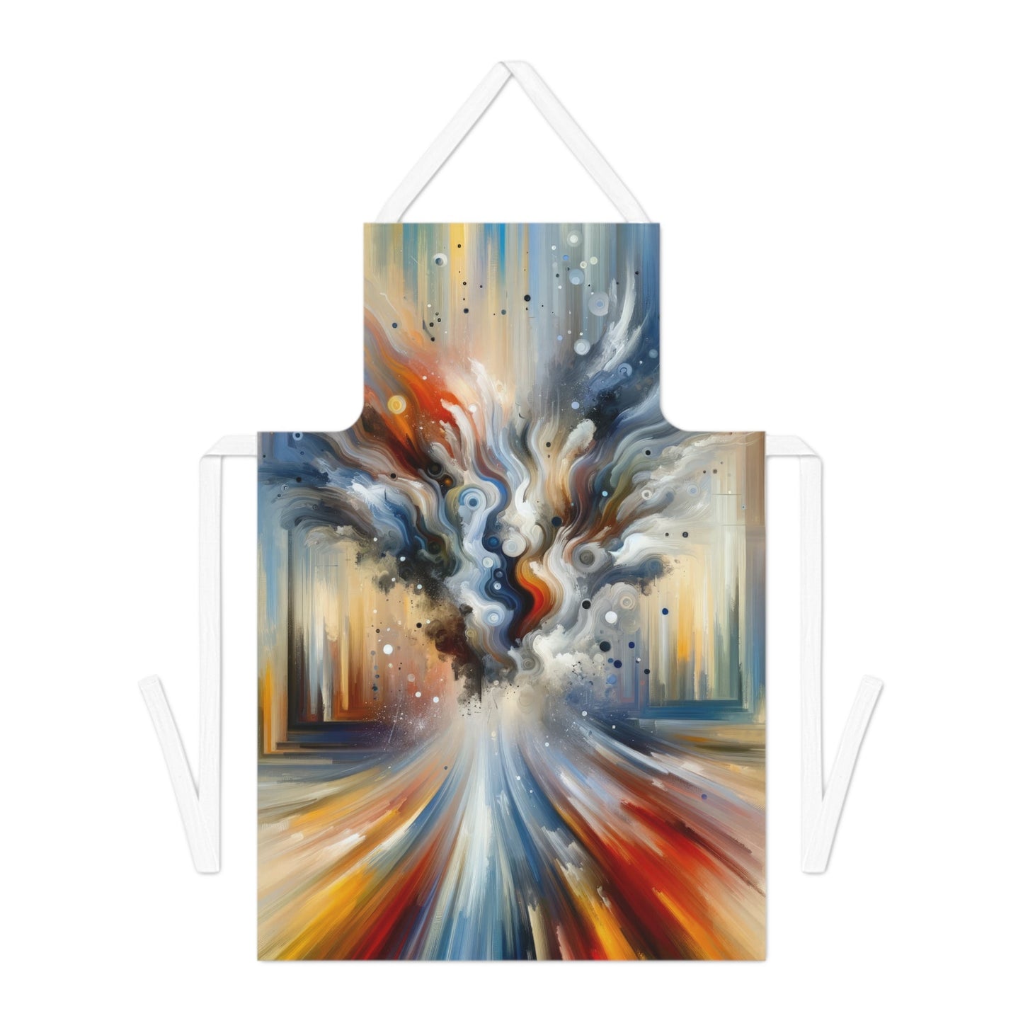 Dynamic External Influence Adult Apron (AOP) - ATUH.ART