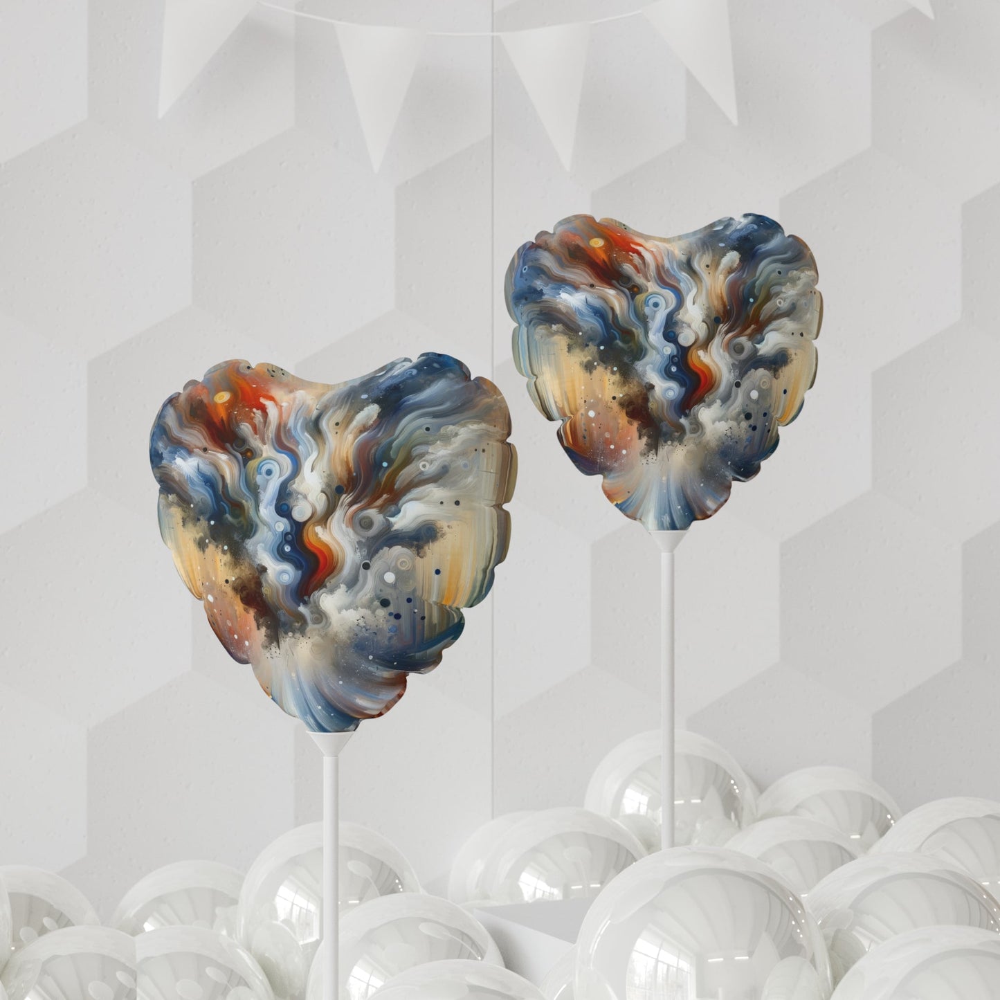 Dynamic External Influence Balloon (Round and Heart-shaped), 11" - ATUH.ART