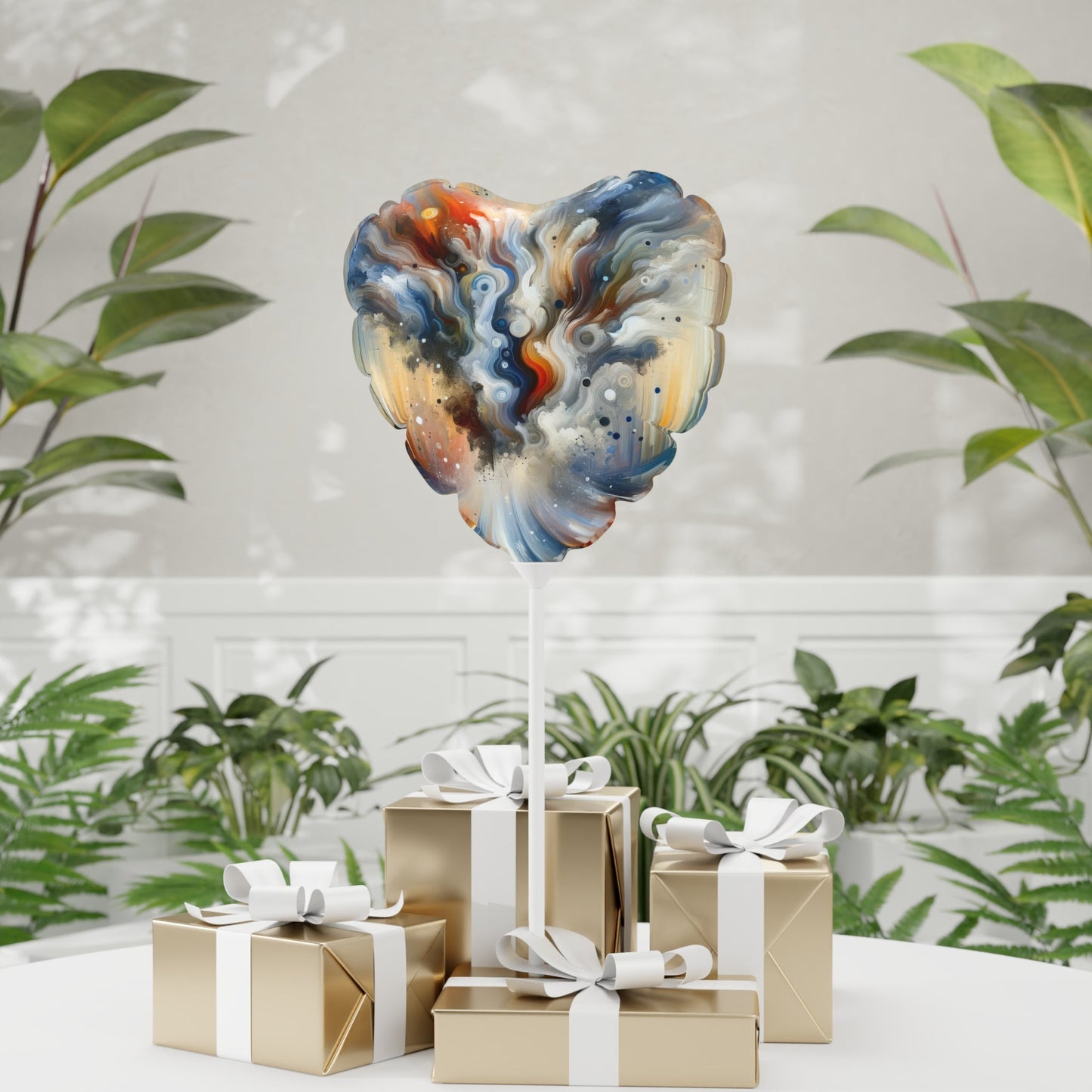 Dynamic External Influence Balloon (Round and Heart-shaped), 11" - ATUH.ART