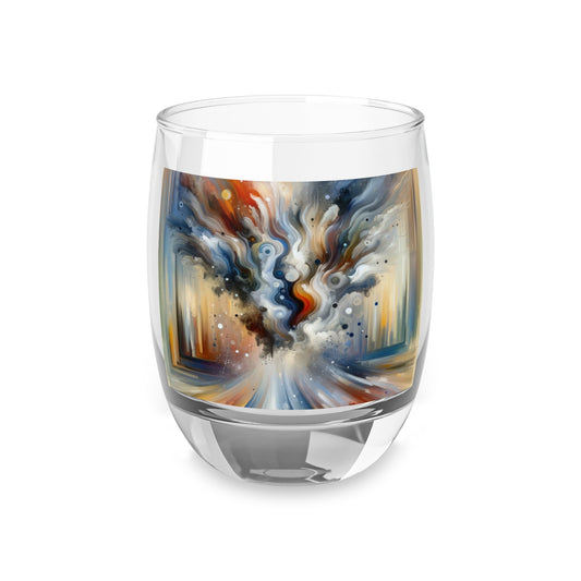 Dynamic External Influence Whiskey Glass - ATUH.ART