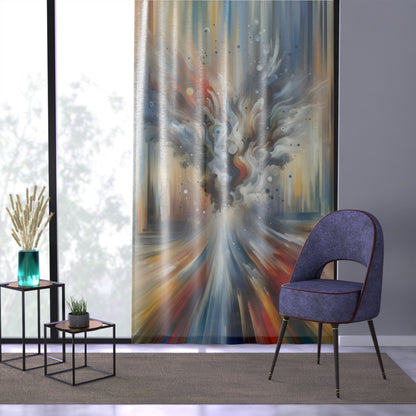 Dynamic External Influence Window Curtain - ATUH.ART