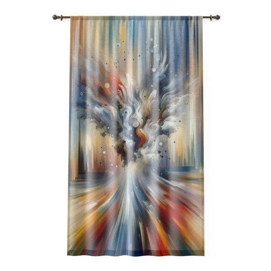 Dynamic External Influence Window Curtain - ATUH.ART