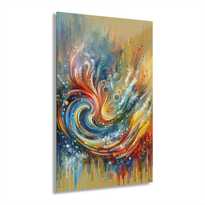 Dynamic Unity Tapestry Acrylic Prints (French Cleat Hanging) - ATUH.ART