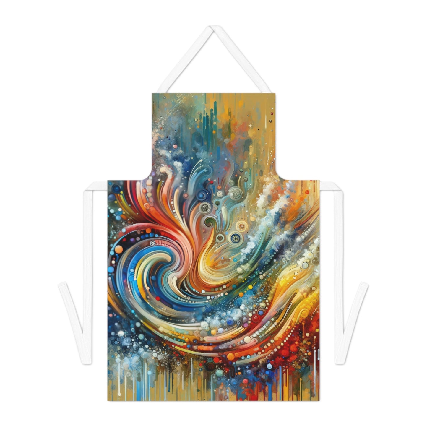 Dynamic Unity Tapestry Adult Apron (AOP) - ATUH.ART