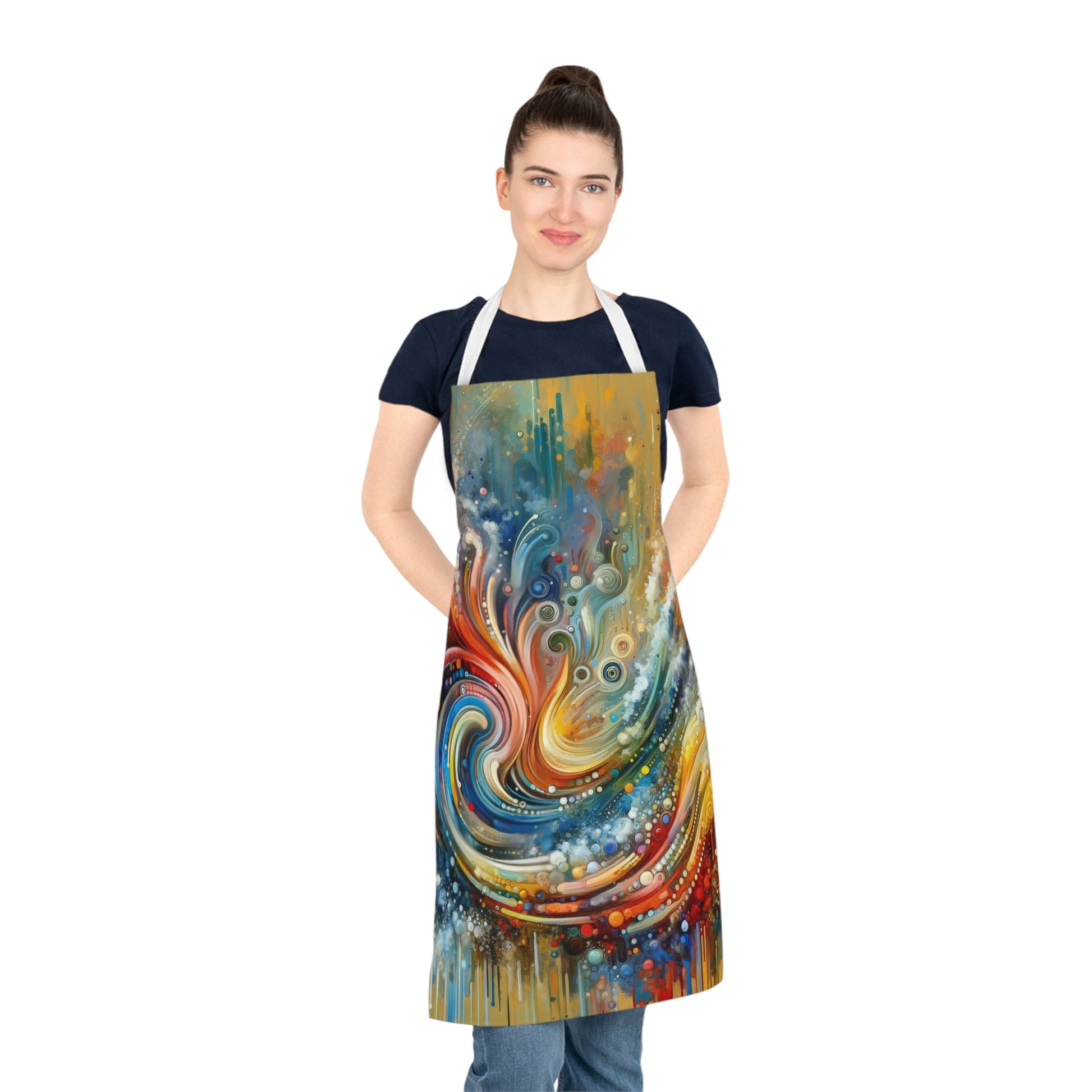 Dynamic Unity Tapestry Adult Apron (AOP) - ATUH.ART
