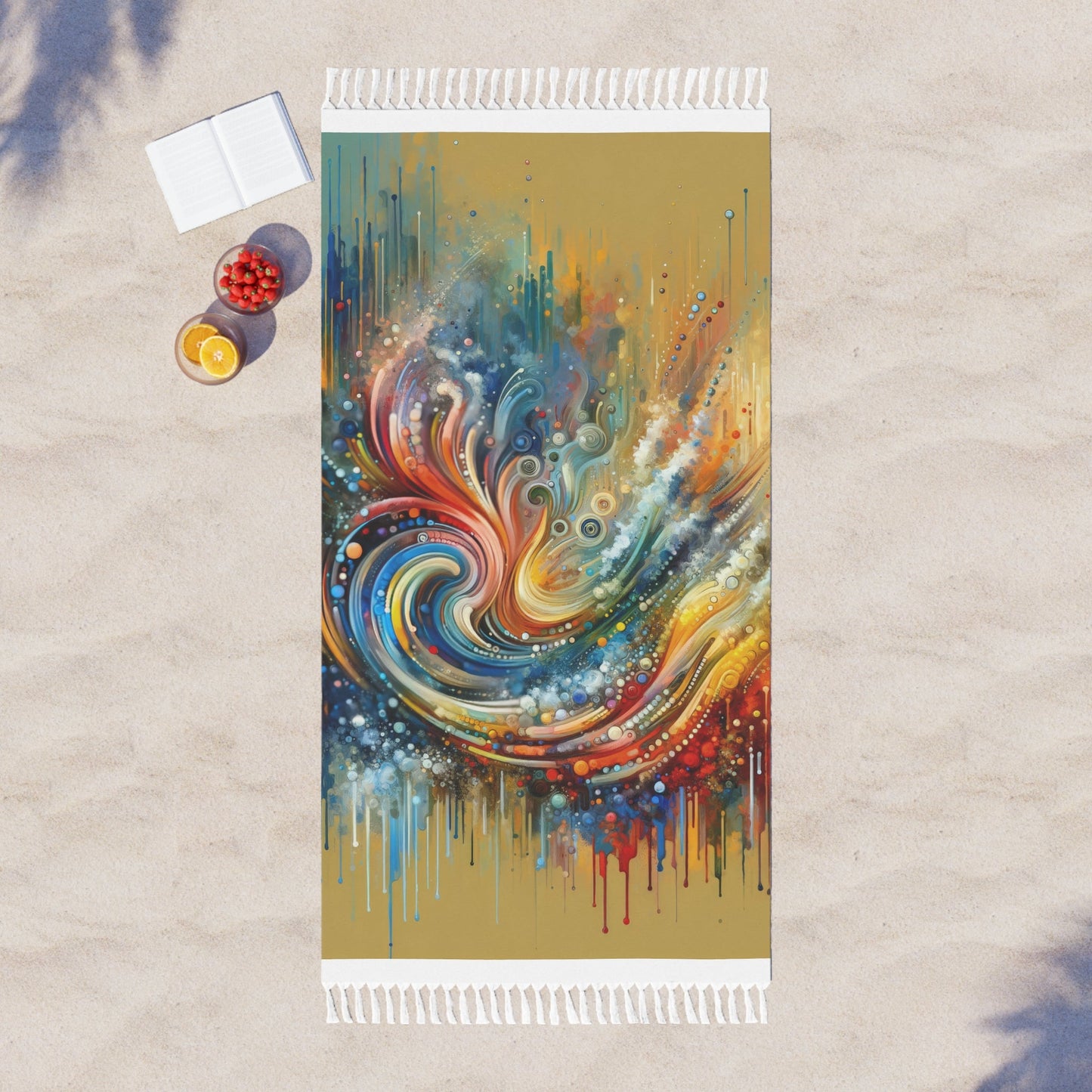 Dynamic Unity Tapestry Boho Beach Cloth - ATUH.ART