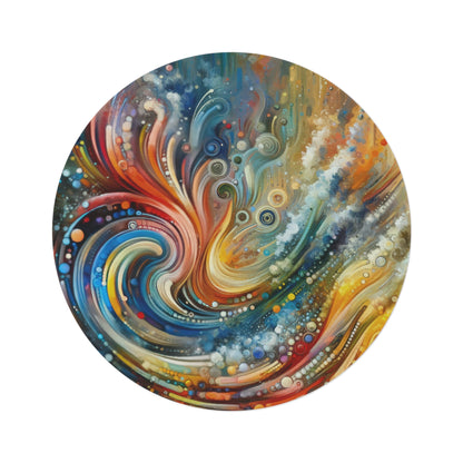 Dynamic Unity Tapestry Round Rug - ATUH.ART