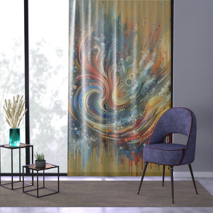 Dynamic Unity Tapestry Window Curtain - ATUH.ART