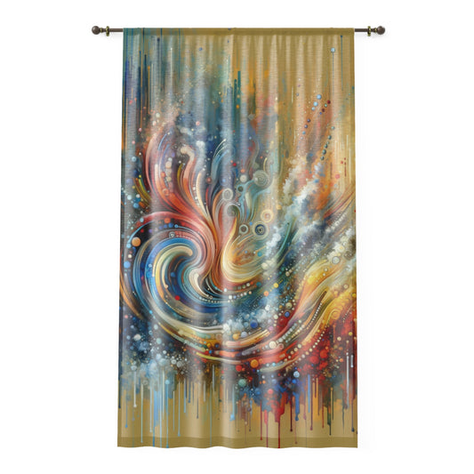 Dynamic Unity Tapestry Window Curtain - ATUH.ART