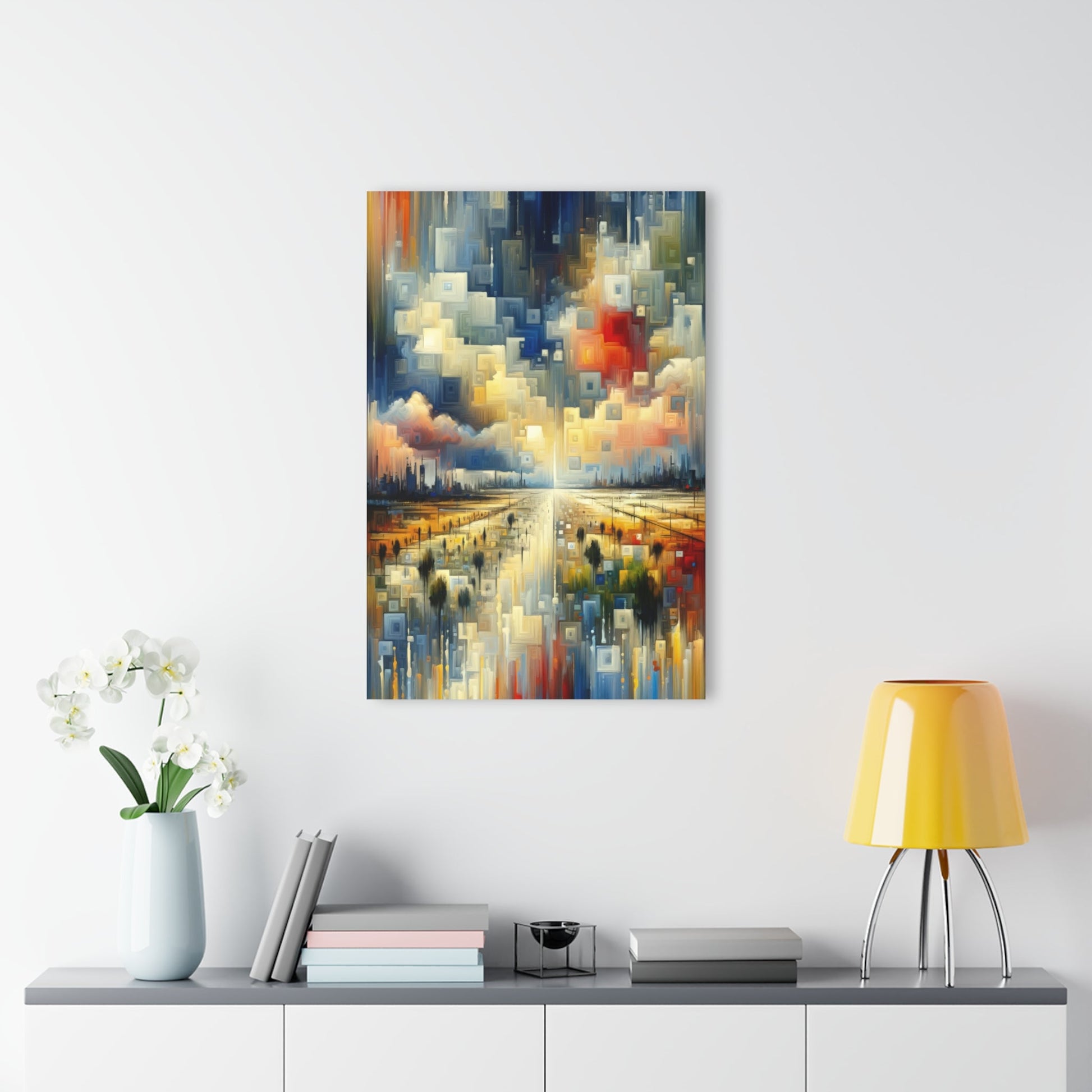 Earnest Gathering Rainwater Acrylic Prints (French Cleat Hanging) - ATUH.ART