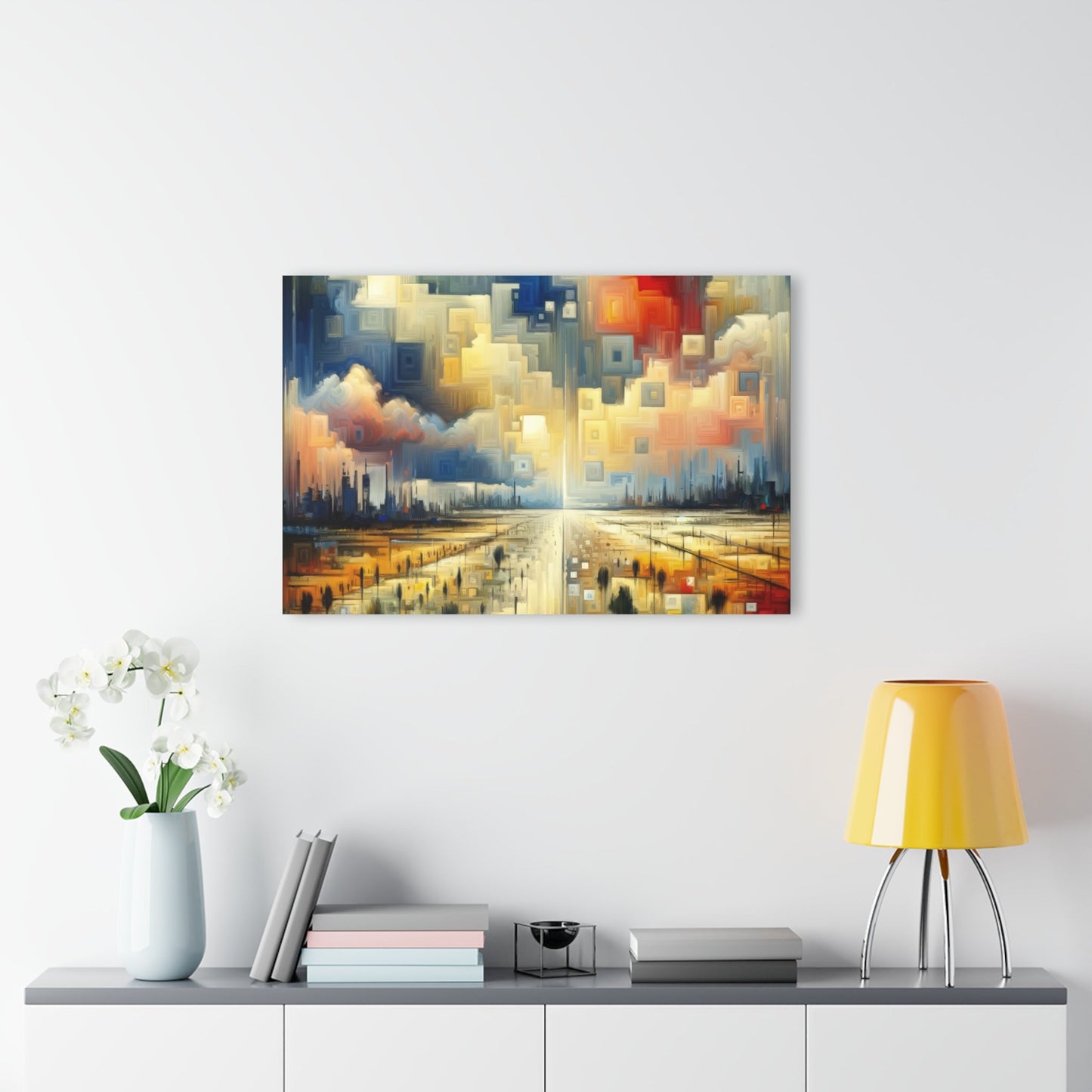 Earnest Gathering Rainwater Acrylic Prints (French Cleat Hanging) - ATUH.ART