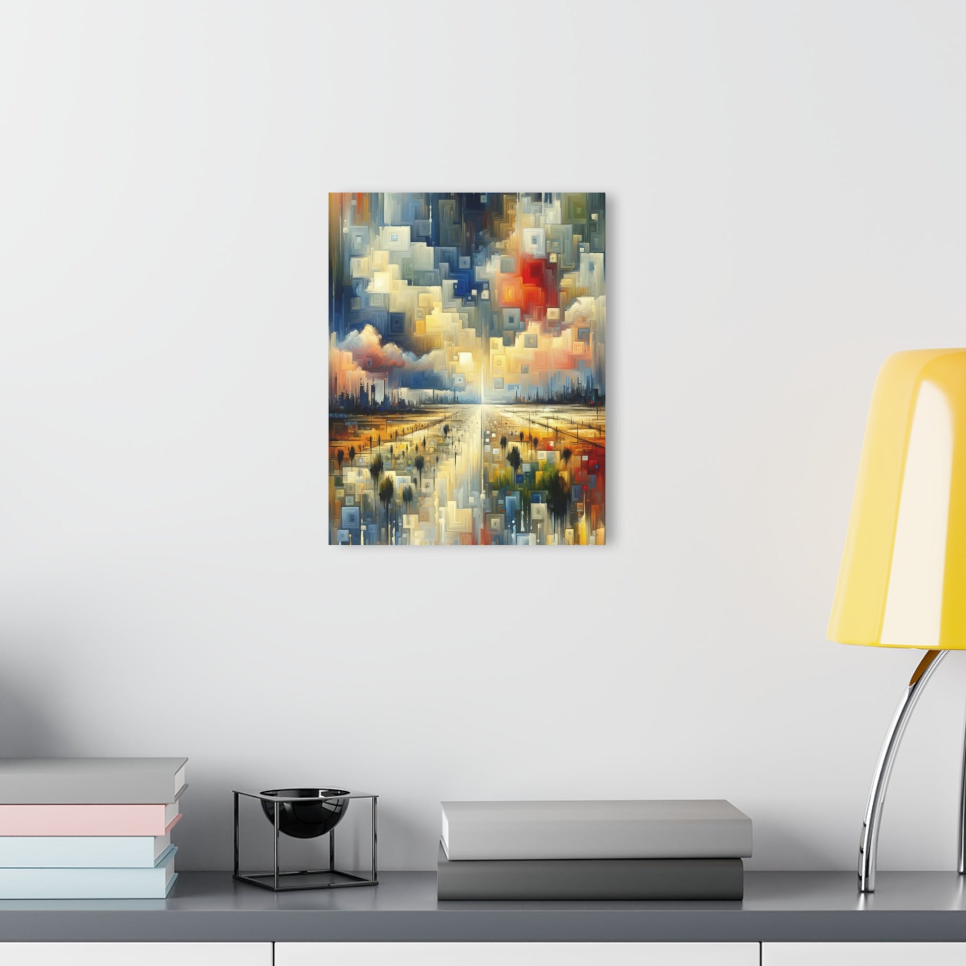 Earnest Gathering Rainwater Acrylic Prints (French Cleat Hanging) - ATUH.ART