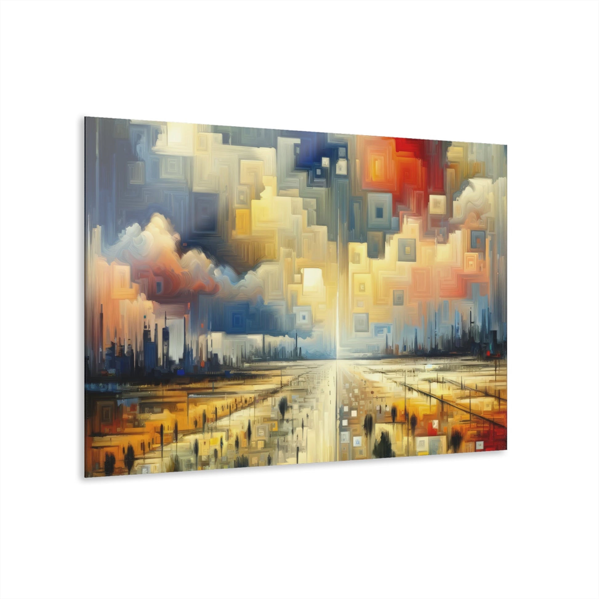 Earnest Gathering Rainwater Acrylic Prints (French Cleat Hanging) - ATUH.ART