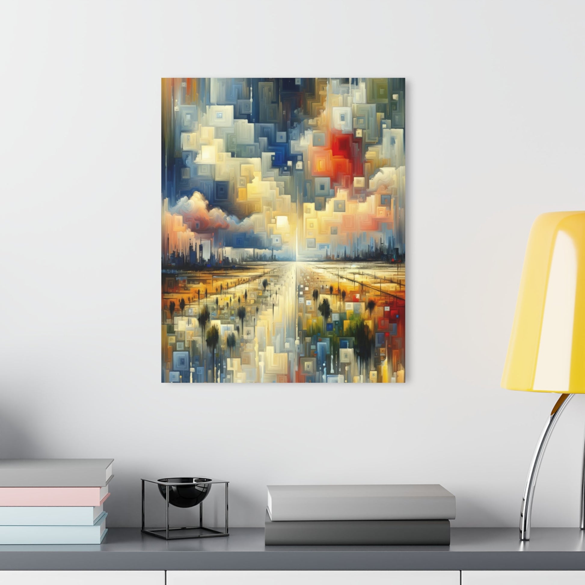 Earnest Gathering Rainwater Acrylic Prints (French Cleat Hanging) - ATUH.ART