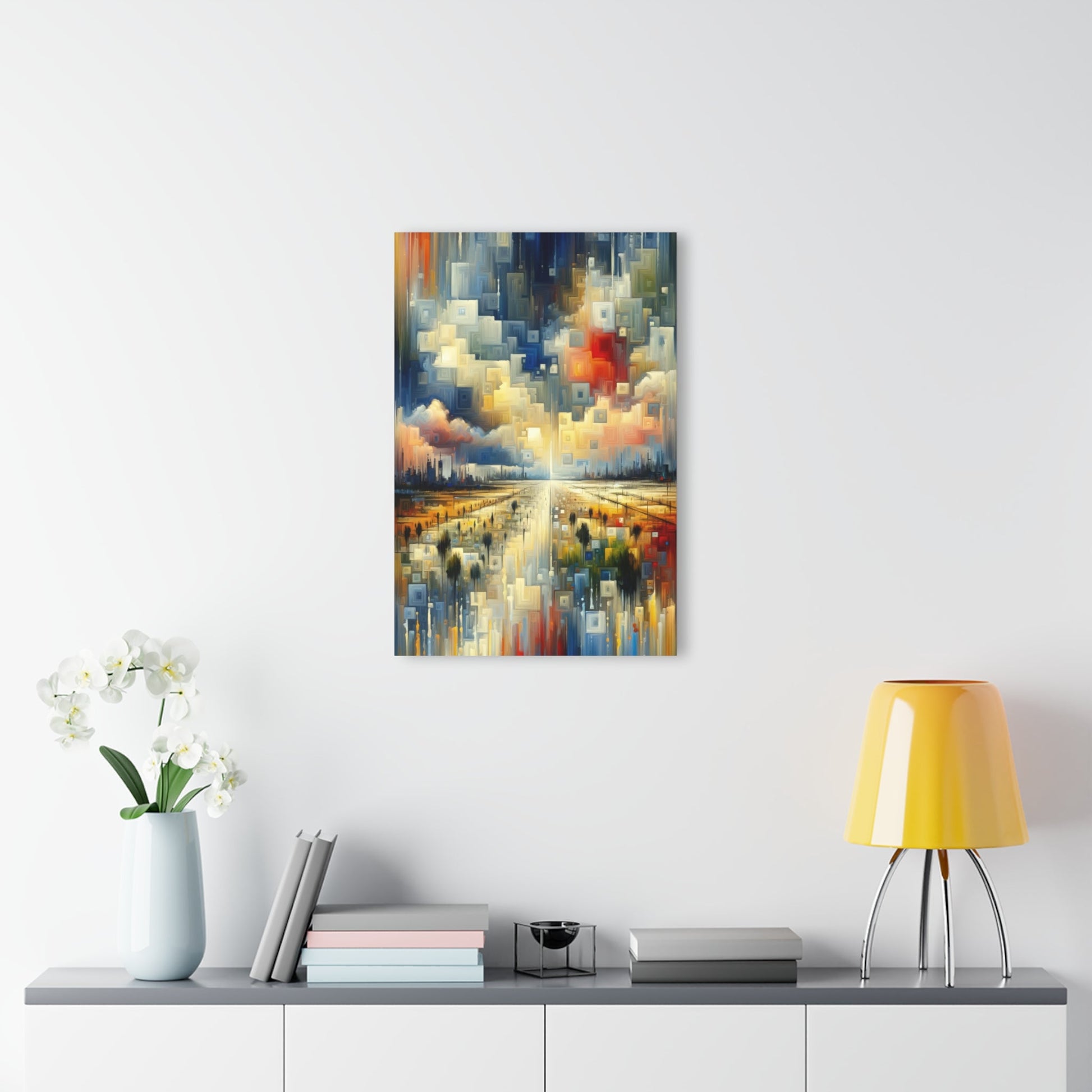 Earnest Gathering Rainwater Acrylic Prints (French Cleat Hanging) - ATUH.ART