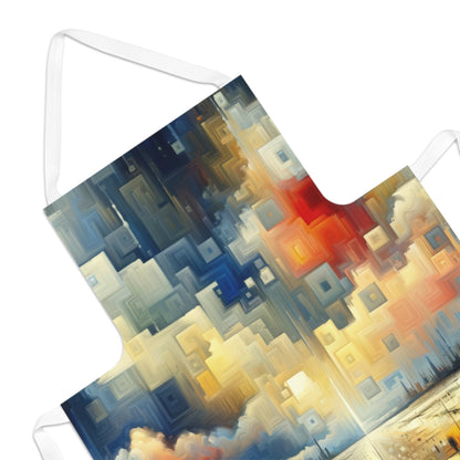 Earnest Gathering Rainwater Adult Apron (AOP) - ATUH.ART