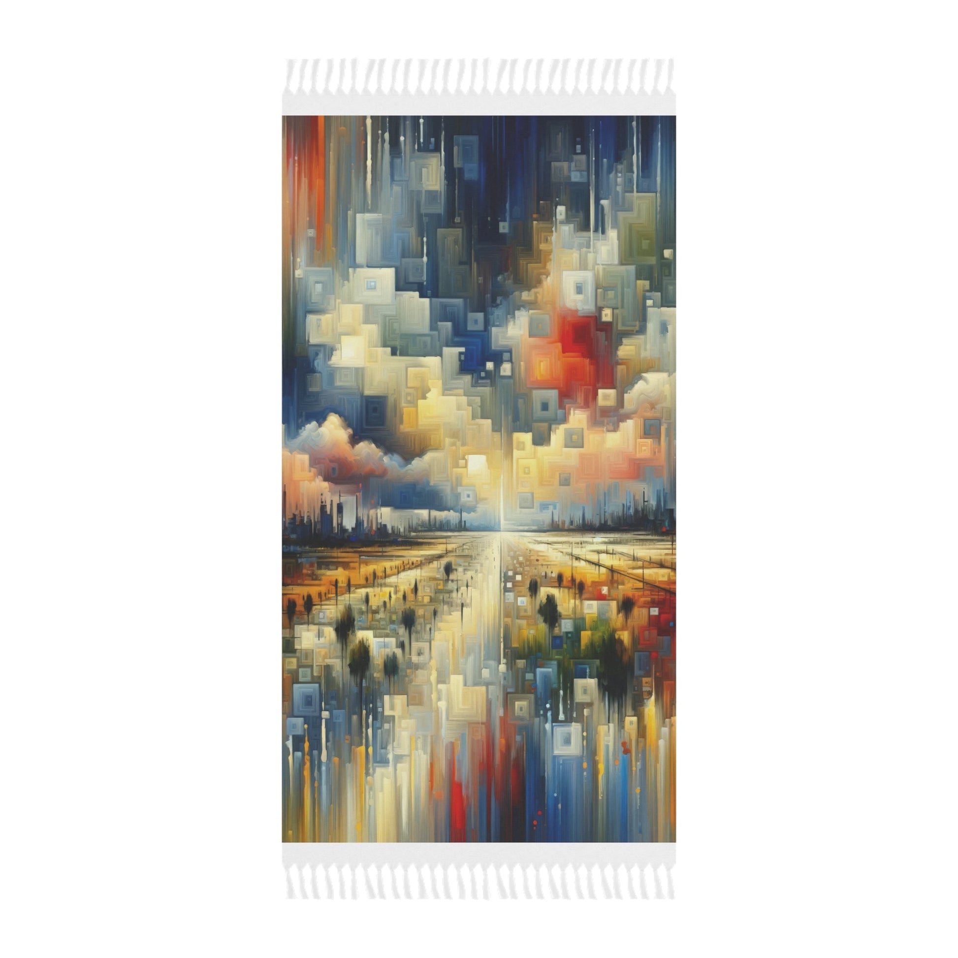Earnest Gathering Rainwater Boho Beach Cloth - ATUH.ART