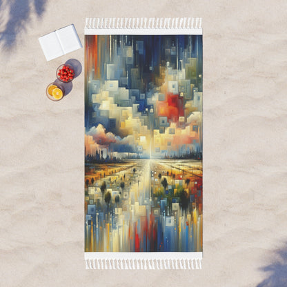 Earnest Gathering Rainwater Boho Beach Cloth - ATUH.ART