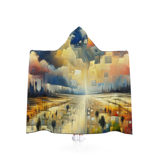 Earnest Gathering Rainwater Hooded Blanket - ATUH.ART