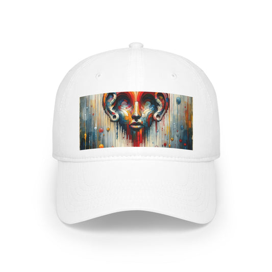 Ears Heart Expression Low Profile Baseball Cap - ATUH.ART