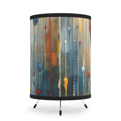 Ears Heart Expression Tripod Lamp with High-Res Printed Shade, US\CA plug - ATUH.ART