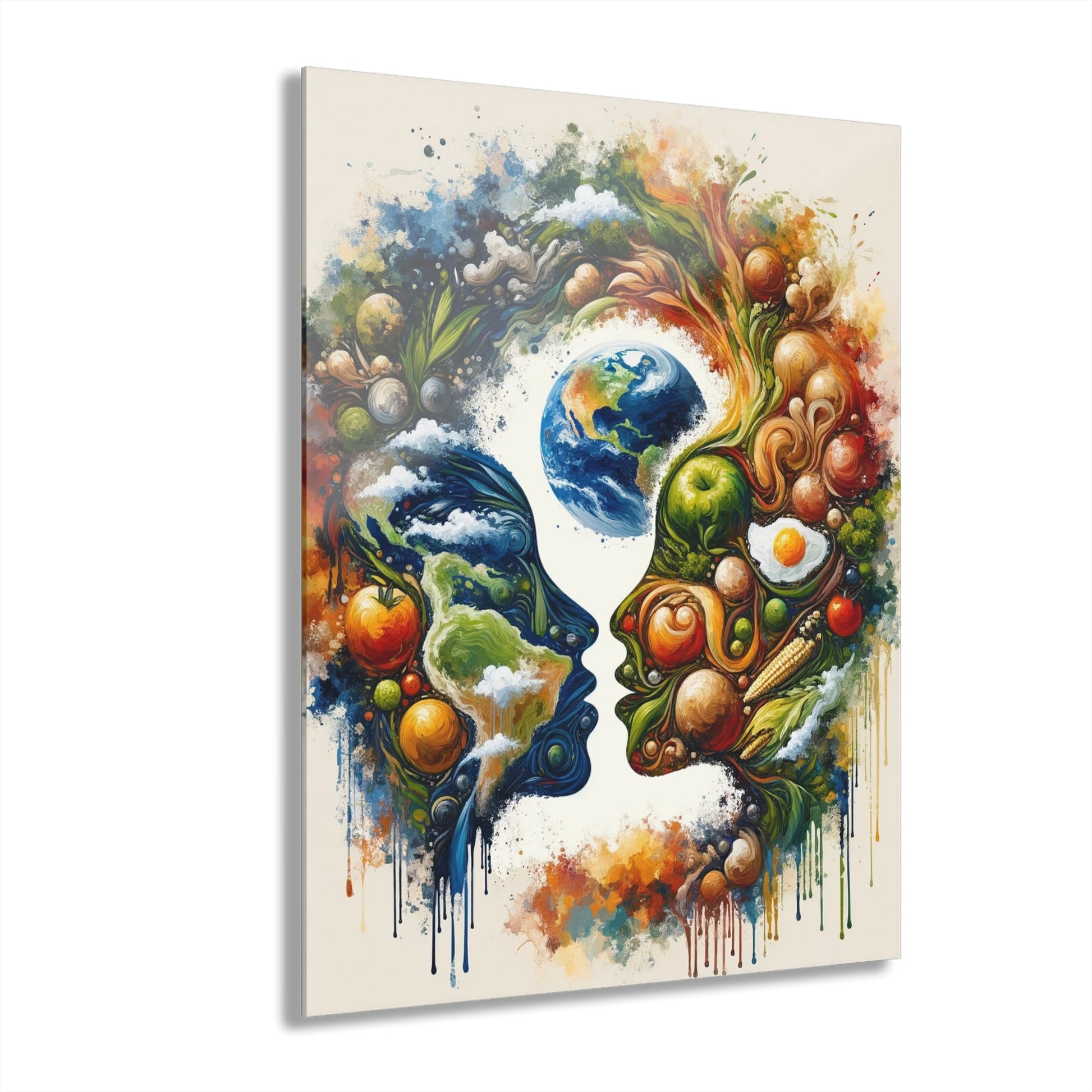 Earthly Dialogue Feast Acrylic Prints (French Cleat Hanging) - ATUH.ART