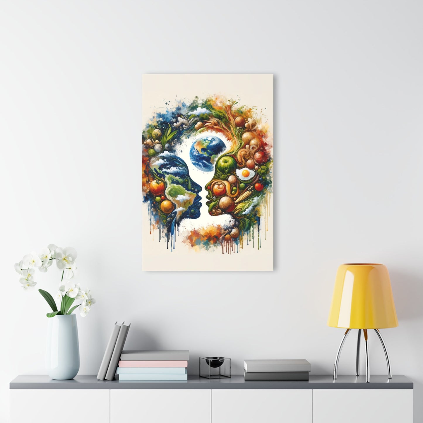 Earthly Dialogue Feast Acrylic Prints (French Cleat Hanging) - ATUH.ART