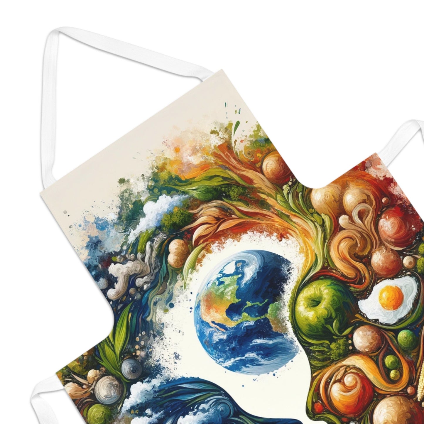 Earthly Dialogue Feast Adult Apron (AOP) - ATUH.ART