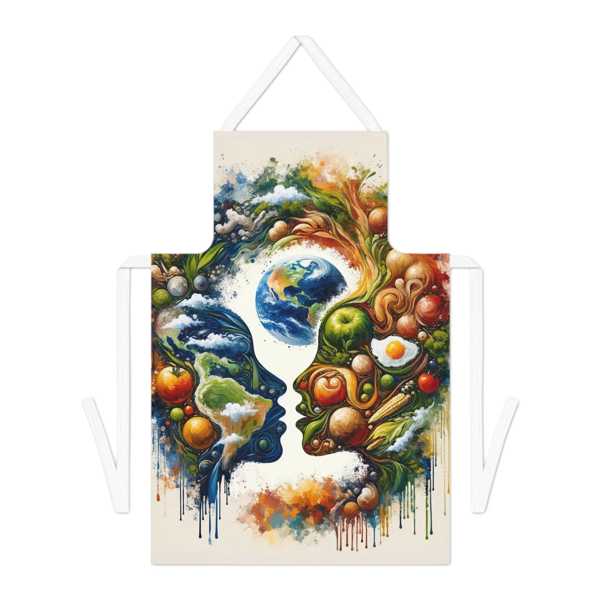 Earthly Dialogue Feast Adult Apron (AOP) - ATUH.ART