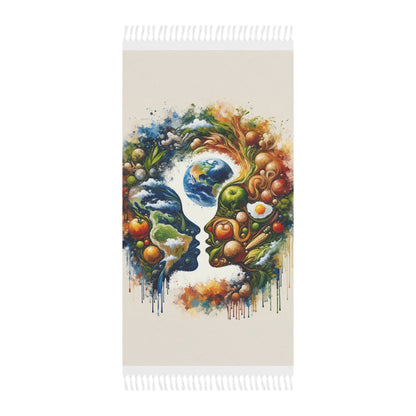 Earthly Dialogue Feast Boho Beach Cloth - ATUH.ART