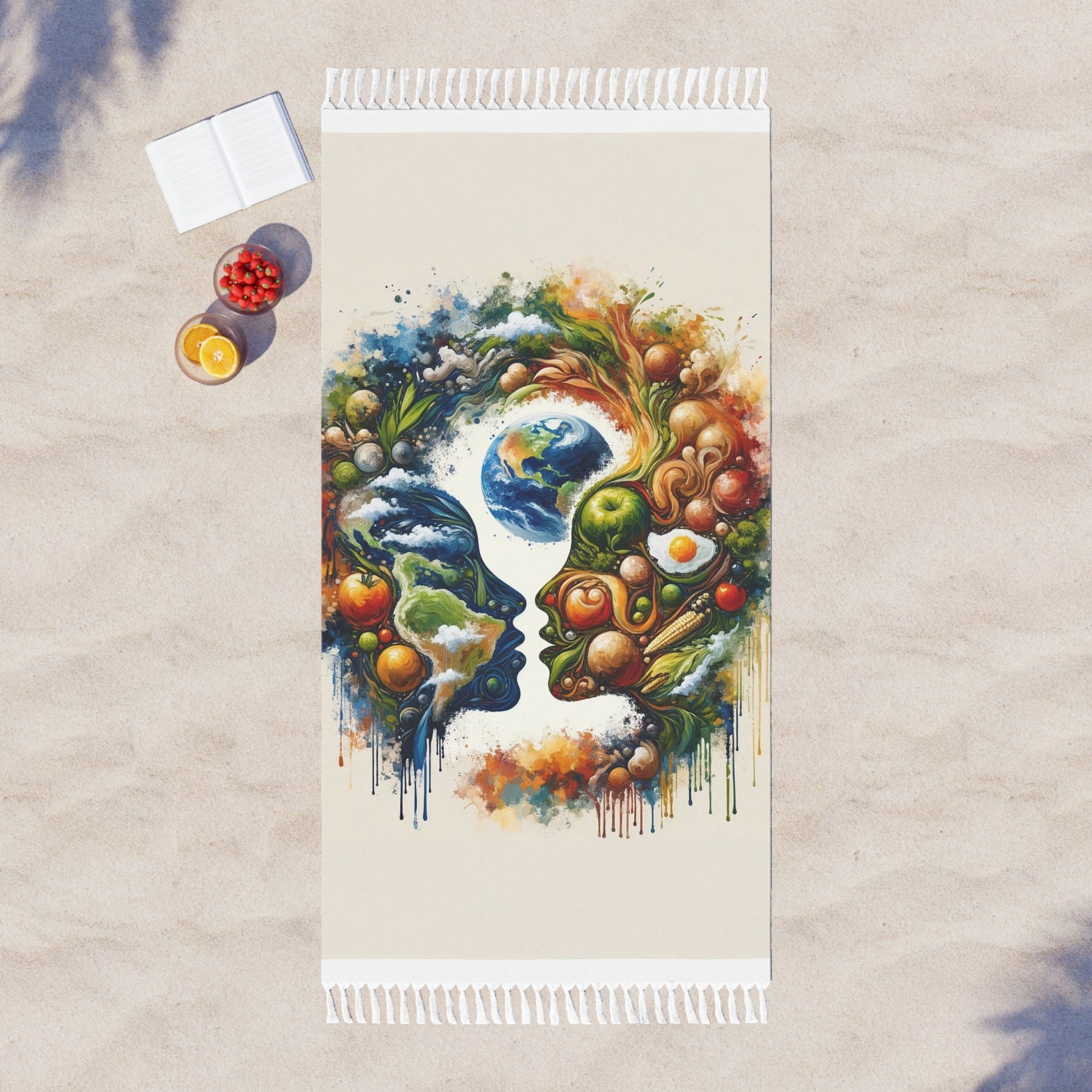 Earthly Dialogue Feast Boho Beach Cloth - ATUH.ART