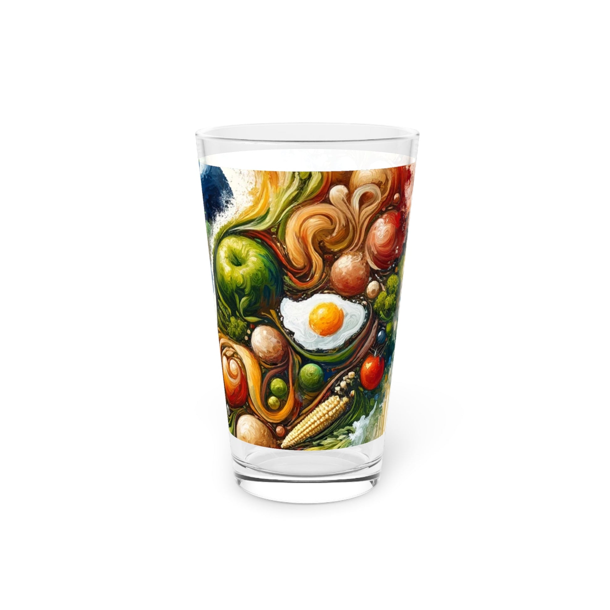 Earthly Dialogue Feast Pint Glass, 16oz - ATUH.ART