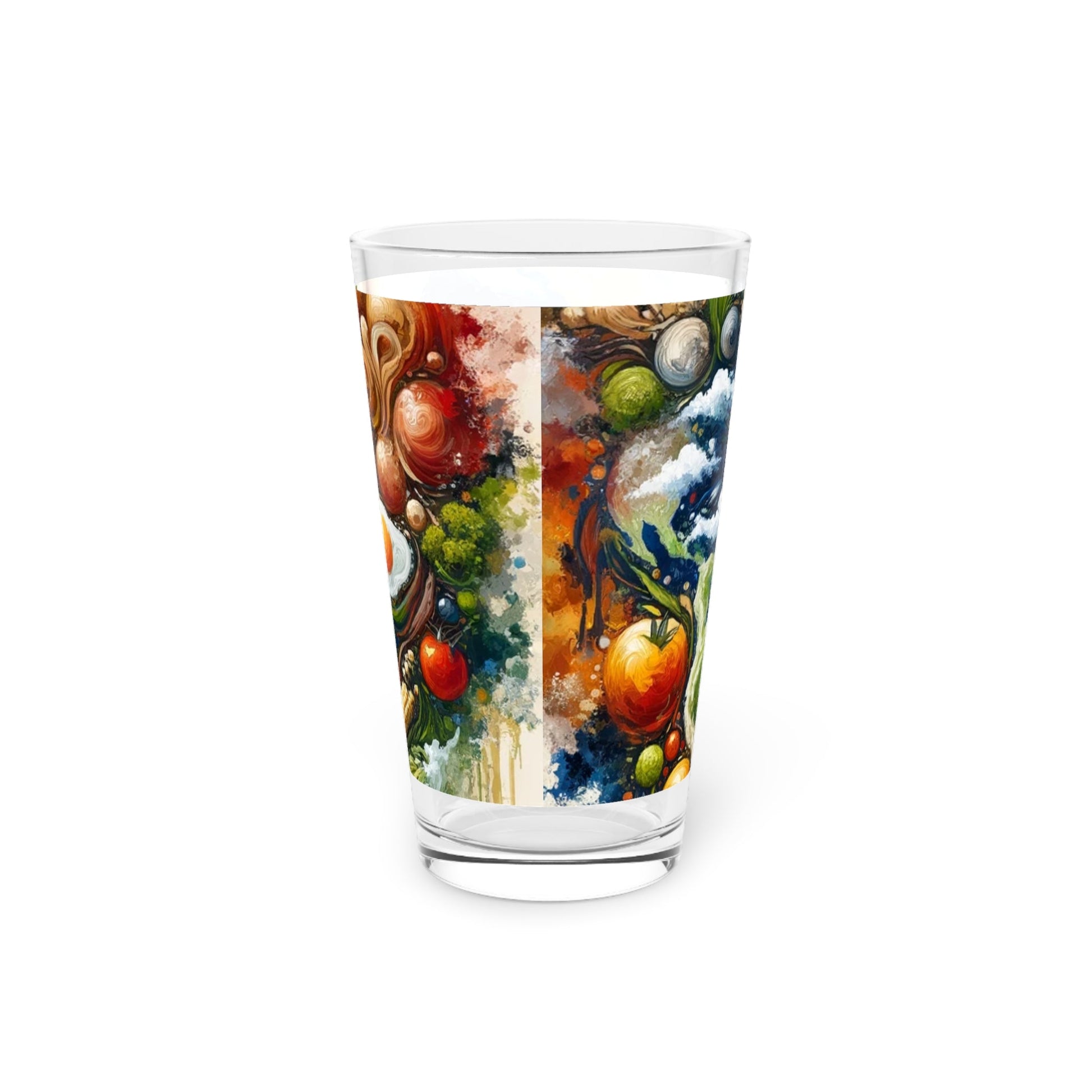 Earthly Dialogue Feast Pint Glass, 16oz - ATUH.ART