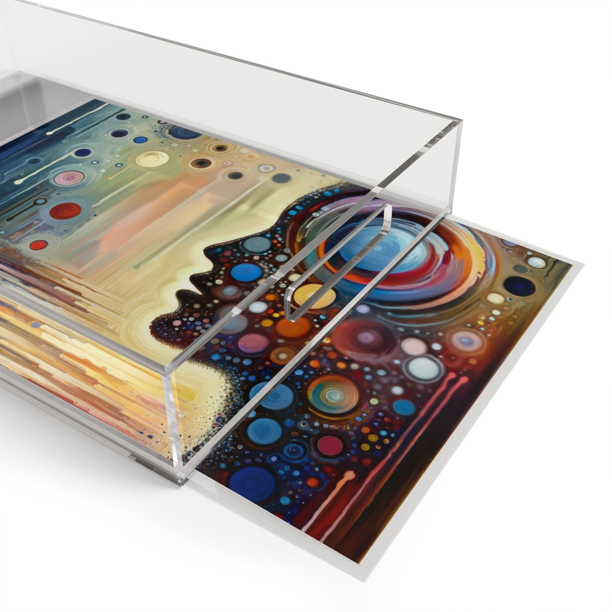Echoed Intrinsic Universality Acrylic Serving Tray - ATUH.ART