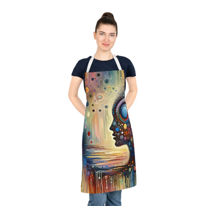Echoed Intrinsic Universality Adult Apron (AOP) - ATUH.ART