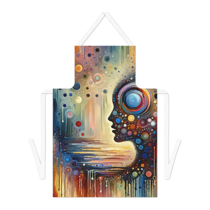 Echoed Intrinsic Universality Adult Apron (AOP) - ATUH.ART