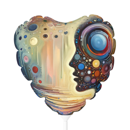 Echoed Intrinsic Universality Balloon (Round and Heart-shaped), 11" - ATUH.ART